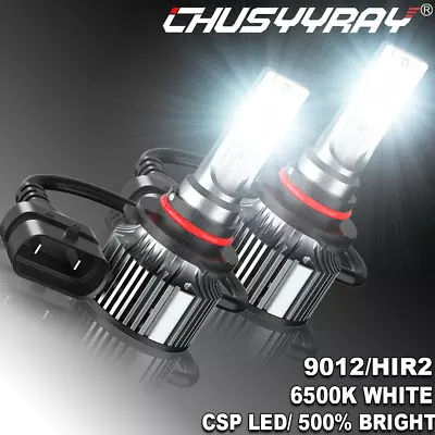 LED Headlight Kit 9012 6500K White Hi/Low Bulbs For NISSAN Maxima 2004-2007 • $26.99