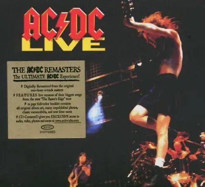 AC/DC - Live (CD Album RE RM Dig) • £14.99