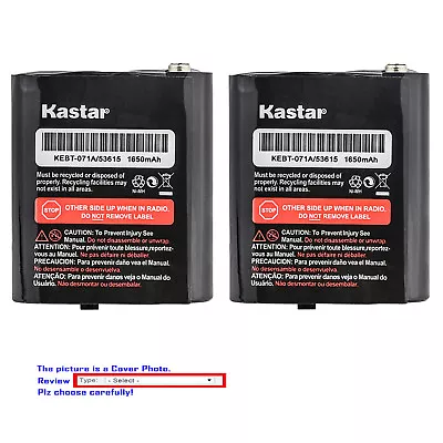 Kastar 1650mAh NiMH Battery For Motorola TalkAbout PMNN4477 PMNN4477A PMNN4477AR • $12.89