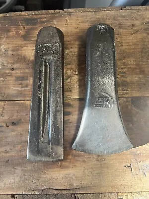 MANN Splitting Maul Axe And Stanley Wedge Combo As Found • $30