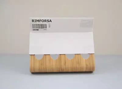 Ikea Rimforsa Spice Rack NEW Bamboo Veneer Easy Clean Kitchen Organiser • £12.99