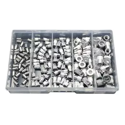 Kit Size 145 Nutsert M3 M4 M5 M6 M8 Aluminium Large Flange Rivnut Riv Nut #200 • $42