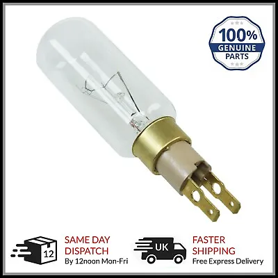 £10.49 • Buy  40w GENUINE WHIRLPOOL T Click American Fridge Freezer Lamp Light Bulb Long 