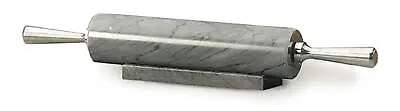 RSVP Grey Marble Rolling Pin W/ Aluminum Handles • $42.95