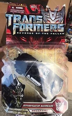 Transformers Rotf Interrogator Barricade Sealed 2009 • $34.95