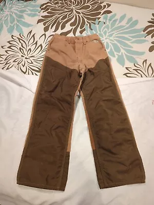 Read VINTAGE CARHARTT BRUSH PANTS DOUBLE KNEE HUNTING MENS 30x30 USA UNION MADE • $29.99