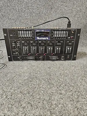 Numark DM1190 DJ PREAMP / MIXER Stereo Mixer  • $100