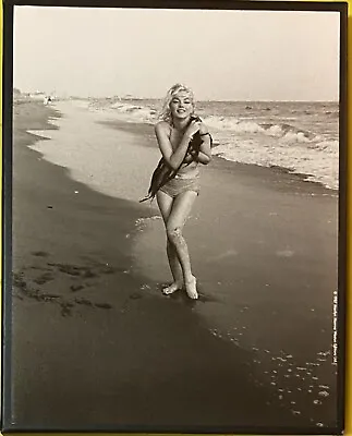 1962 Marilyn Monroe Original Photo George Barris Santa Monica Beach Stamped • $300