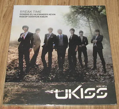 UKISS U-Kiss Break Time 4TH MINI ALBUM K-POP CD + PHOTOCARD SEALED • $13.99