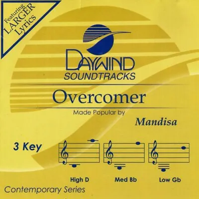 Overcomer - Mandisa - Accompaniment Track • $8.49