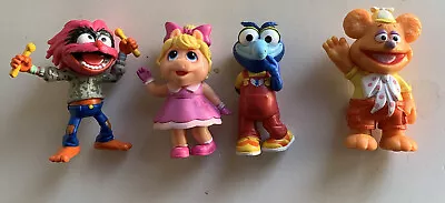 Disney Junior Muppet Babies Figures Set Miss Piggy Animal Fonzie Gonzo 3 Inch • $8.99