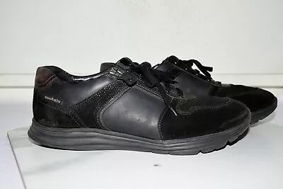 Mephisto Mobils Oxfords Walking Black Leather Shoe Men US 11 • $59