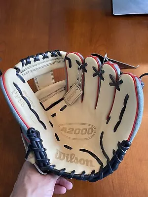 ***BRAND NEW*** WILSON A2000 11.25  SUPERSKIN PRO STOCK BASEBALL GLOVE With TAGS • $169.99