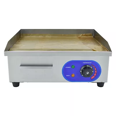 £119 • Buy 18  Electric Griddle Commercial Countertop Grill Flat Hotplate 2500W Barbeque
