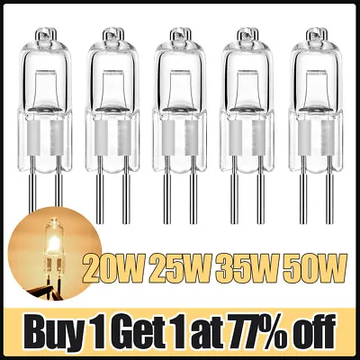 5X G4 G5.35 Halogen Capsule Light Bulb Replace Bulbs Lamp 2Pin 20W 25W 35W 50W • £3.09
