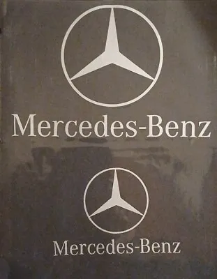 Outdoor Sport Mercedes Benz Racing Logo Vinyl Decal Sticker WHITE • $4.99