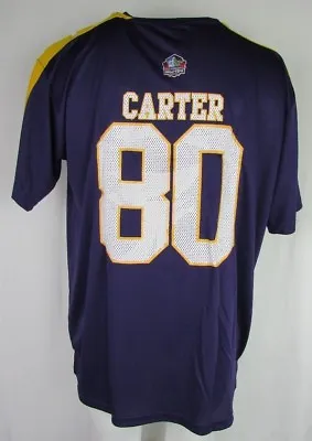 Minnesota Vikings Chris Carter #80 Hall Of Fame Men's NFL Player Jersey • $29.99