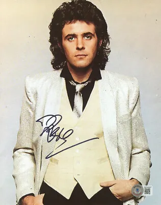 DAVID ESSEX SIGNED 8x10 PHOTO CELEBRATED SINGER ROCK ON ROCK RARE BECKETT BAS • £80.76