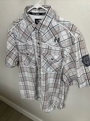 Harley Davidson Casual Button Down Shirt Mens Size XL Exc Condition HD • $24.95