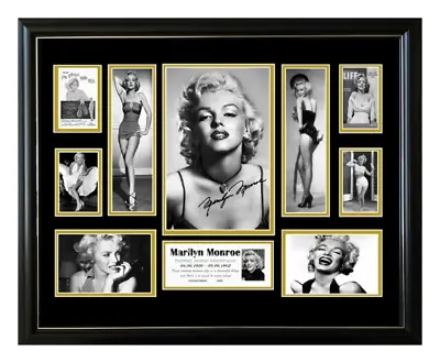 Marilyn Monroe Signed Limited Edition Framed Memorabilia • $129.99