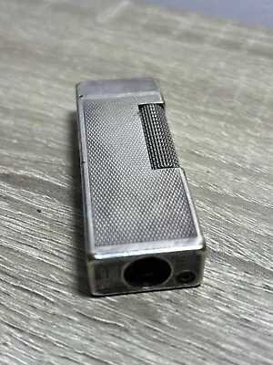 VINTAGE Dunhill Rollagas Lighter Made In Switzerland FOR PARTS Missing Dust Cap • $29.99