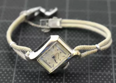 Vintage Hamilton Gold Filled Lady Mechanic Wrist Watch #k24 • $22.95