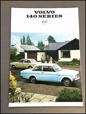 1968 Volvo 140 142 144 145 Vintage Car Sales Brochure Folder • $9.56