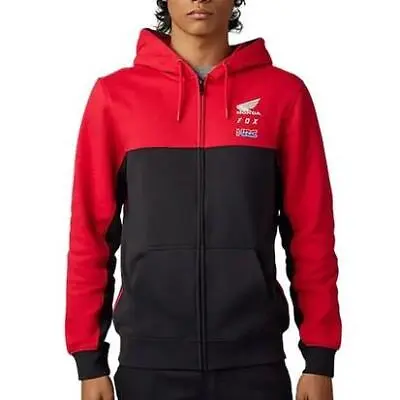 Fox Racing X Honda Zip Hoodie - Red • £79.99