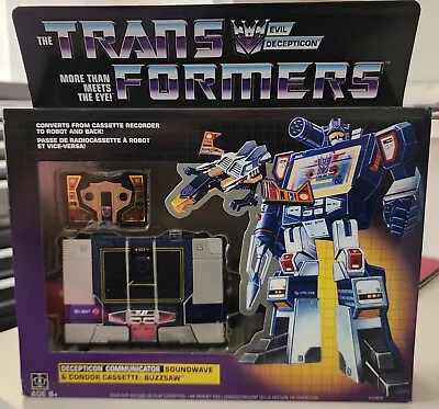 Transformers G1 Reissue Soundwave & Buzzsaw Brand New In Box SEALED • $300