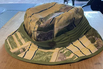 Oakley Womens Plaid Bucket Hat Acrid Green Size Medium/Large New • $100