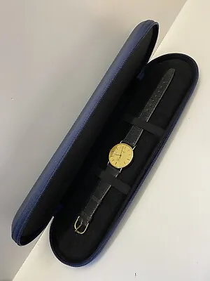 Men's 9ct Gold Quartz Longines Presentation Engraved  Wrist Watch With Box • £350