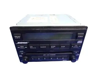 05-07 Nissan Pathfinder Bose 6 Disc CD Radio Receiver 28185-EA420 - AS IS • $59.99