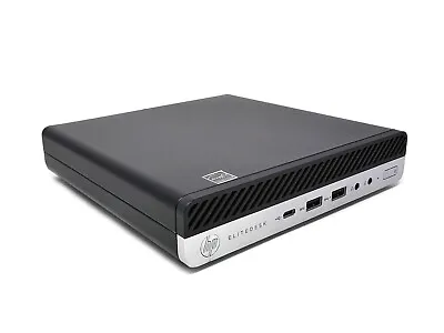 HP EliteDesk 705 G4 Mini PC - AMD Ryzen 5 Pro 2400GE 16GB DDR4 256GB SSD No OS • $99.99