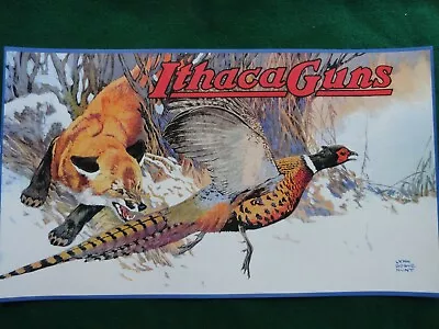 Ithaca Gun Company Advertising Poster Lynn Bogue Hunt Artist • $7.50