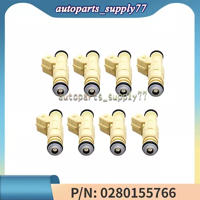 For Volvo 850 C70 S70 V70 2.3L Turbo Set Of 8 Fuel Injectors 0280155766 • $45.85