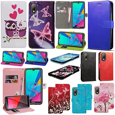 For Huawei Honor 8S 7X Y5  Shockproof PU Leather Stand Flip Wallet Case Cover • £2.49