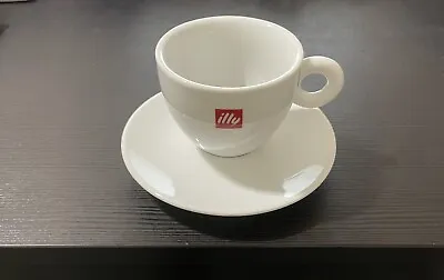 £27.67 • Buy ILLY Logo Cappuccino Cups & Saucers (Set Of 1) - 6 Oz./each 