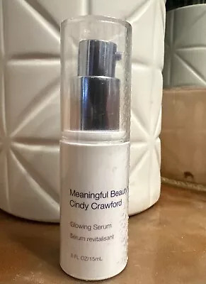 Meaningful Beauty Cindy Crawford Glowing Serum Revitalisant 0.5 Fluid Ounces • $25