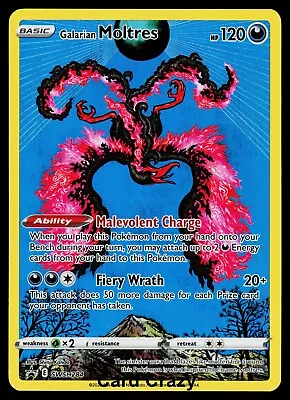 Galarian Moltres SWSH284 - Crown Zenith  - Promo Pokemon Card - Near Mint (NM) • $1.99