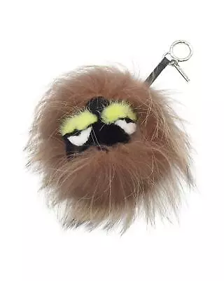 Pre Loved Fendi Luxurious Fur Key Chain With Statement Style And Functionality • $865