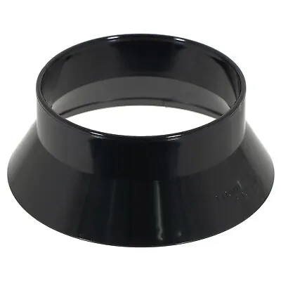 110mm Weathering Collar Soil Solvent Pipe Roof Vent Sleeve Weather Skirt Black • £8.69
