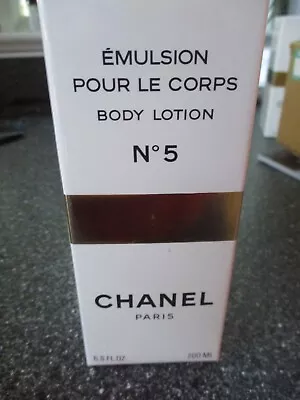 $99 • Buy Chanel No 5 Paris L Emulsion Corps The Body Lotion 200 ML 6.8 FL OZ. BNIB Sealed