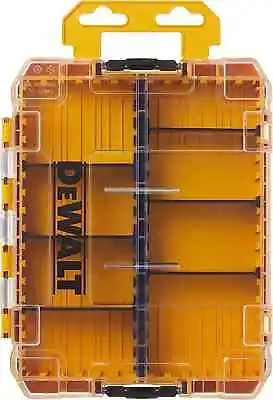 DEWALT TSTAK Tool Box 8-Compartments Clear Lid Organizer Side Latches For ... • $10.89