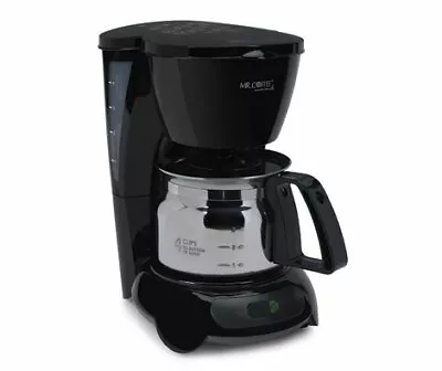 Mr. Coffee 4 Cup Coffee Maker With Stainless Steel Carafe • $69.87