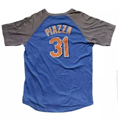 New York Mets Mike Piazza Majestic Men's Tshirt Size Xl • $31.79