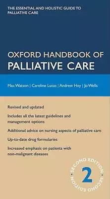 Oxford Handbook Of Palliative Care (Oxford Medical Handbooks) - ACCEPTABLE • $11.44