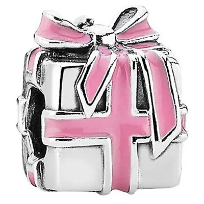 New 100% Genuine Authentic Pandora Wrapped With Love Present Charm 791132EN24. • £36.99