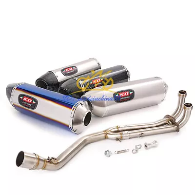 For Yamaha TMAX500 TMAX530 2008-2016 Full Exhaust Front Pipe Muffler System 51mm • $229.13