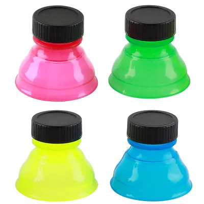 Reusable Plastic Caps Cover Beer Water Dispenser Lid Protector Can Bottle Top HO • £2.55