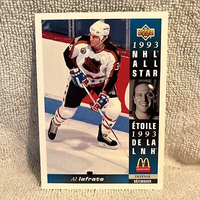 1993-94 UPPER DECK-MCDONALDS-NHL ALL-STAR #McD-16 AL IAFRATE • $0.74